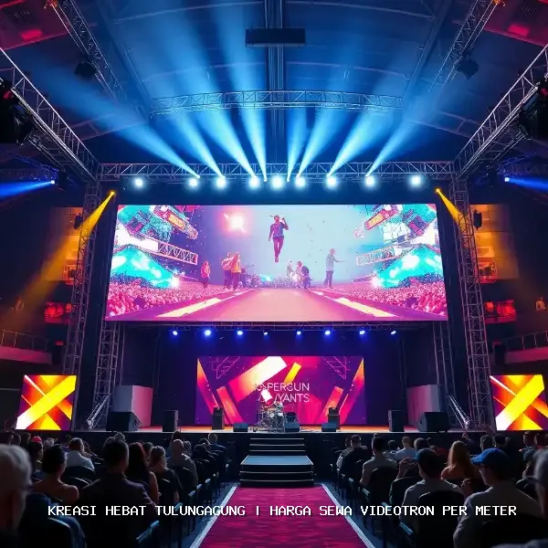 harga sewa videotron per meter Tulungagung