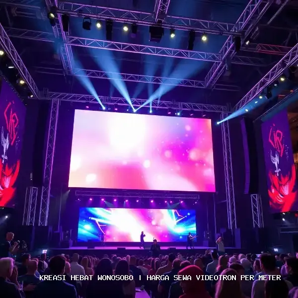 Harga Sewa Videotron Per Meter Wonosobo