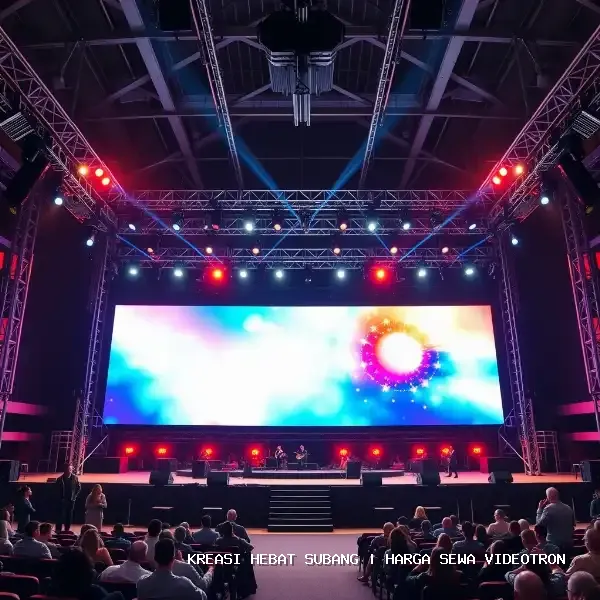 Harga Sewa Videotron Subang dan Spesifikasi Utama