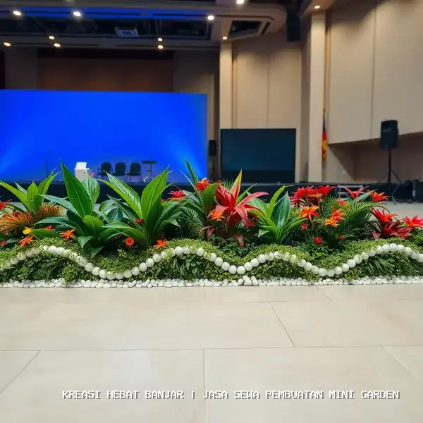jasa sewa pembuatan mini garden Banjar