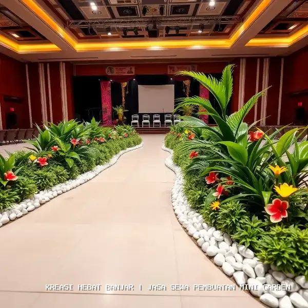 Jasa Sewa Pembuatan Mini Garden Banjar