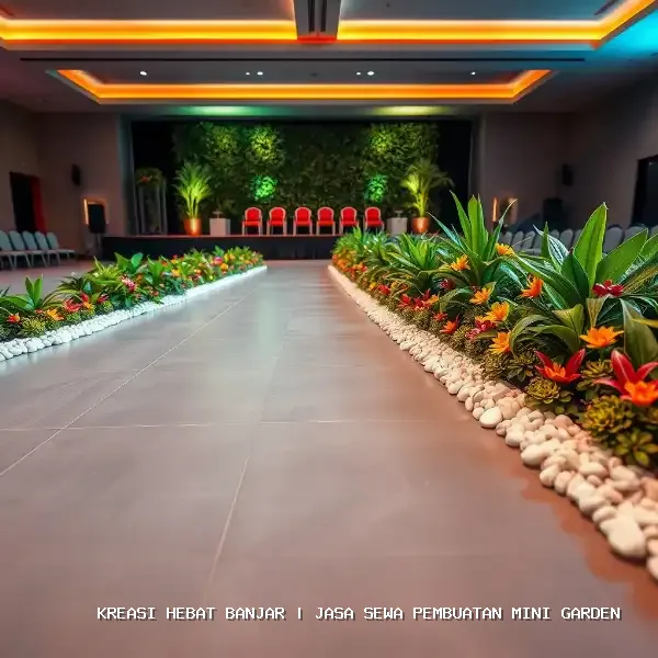 Jasa Sewa Pembuatan Mini Garden Banjar