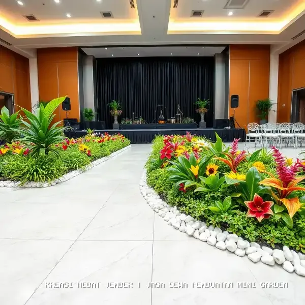 jasa sewa pembuatan mini garden Jember