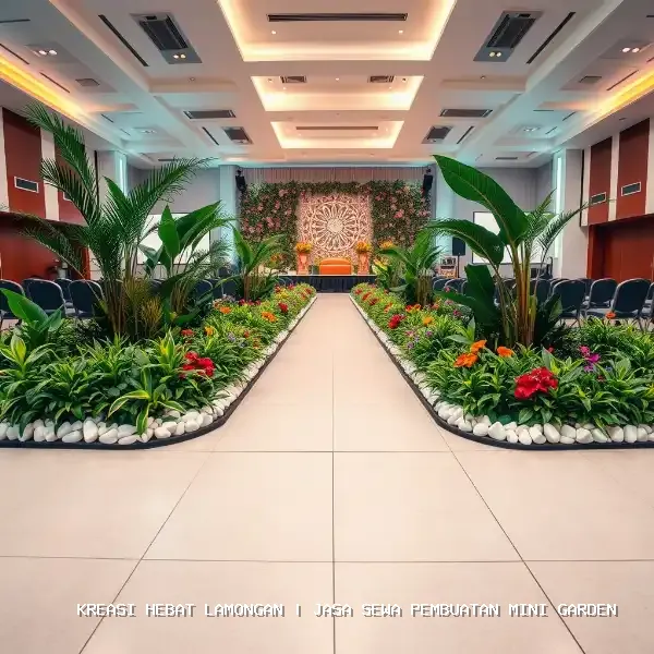 jasa sewa pembuatan mini garden Lamongan