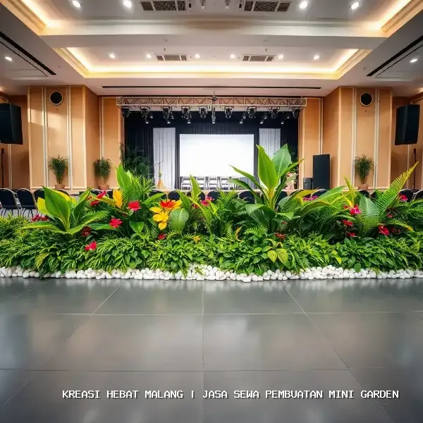 jasa sewa pembuatan mini garden Malang