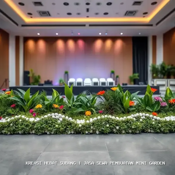jasa sewa pembuatan mini garden Subang
