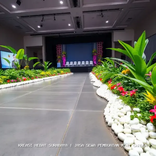 jasa sewa pembuatan mini garden Surabaya
