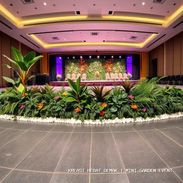 mini garden event Demak