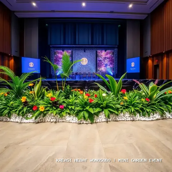 mini garden event Wonosobo