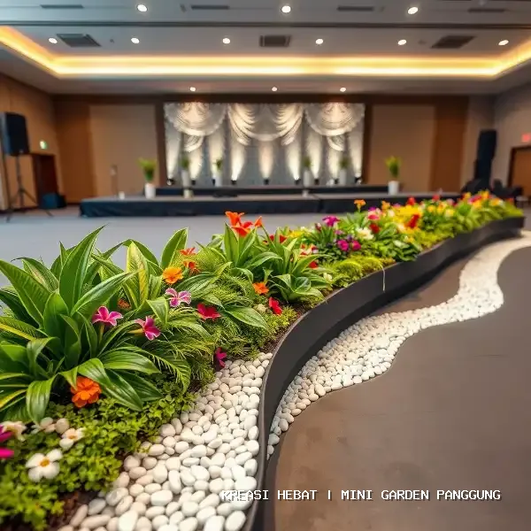 mini garden panggung