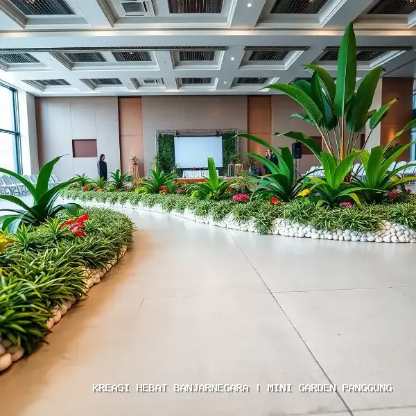 mini garden panggung Banjarnegara