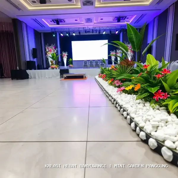 mini garden panggung Banyuwangi