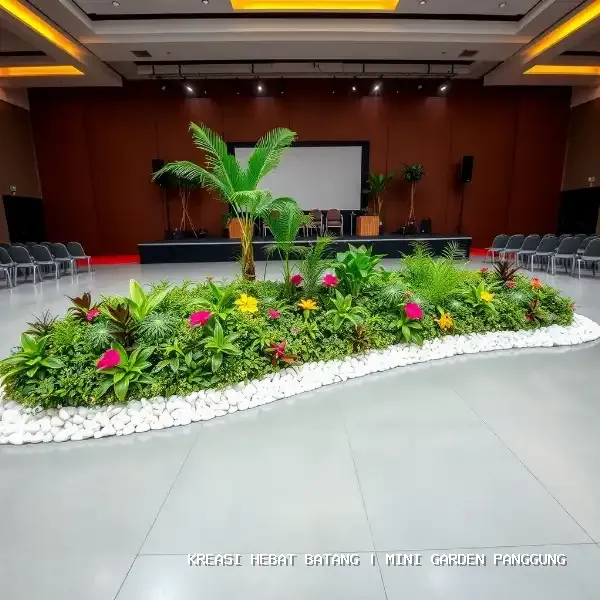 mini garden panggung Batang