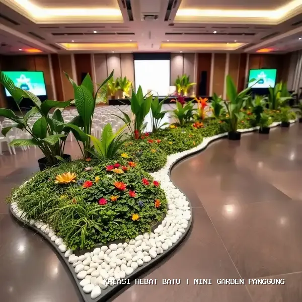 mini garden panggung Batu