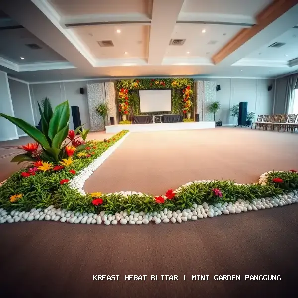 mini garden panggung Blitar