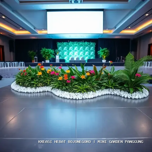 mini garden panggung Bojonegoro