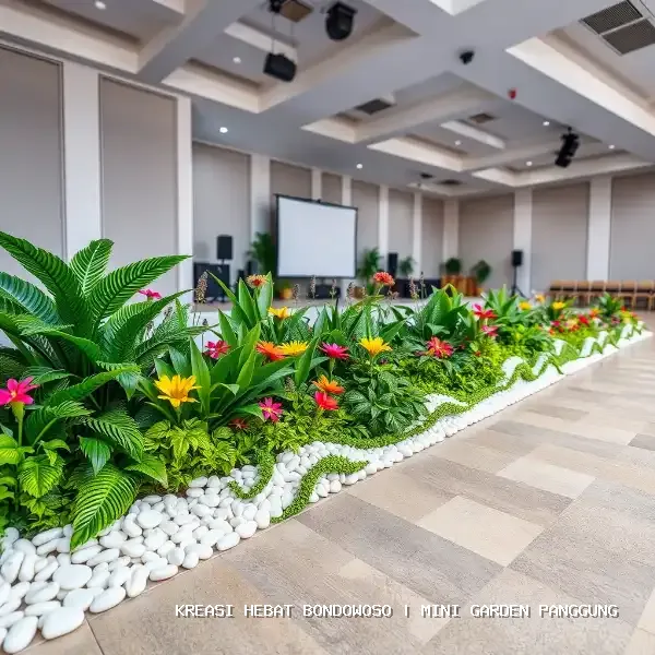 mini garden panggung Bondowoso