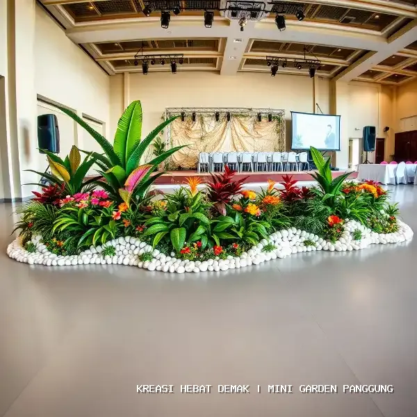 mini garden panggung Demak