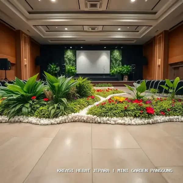 mini garden panggung Jepara