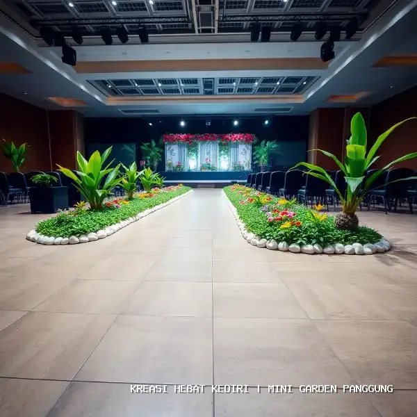 mini garden panggung Kediri