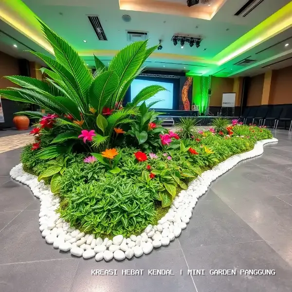 mini garden panggung Kendal