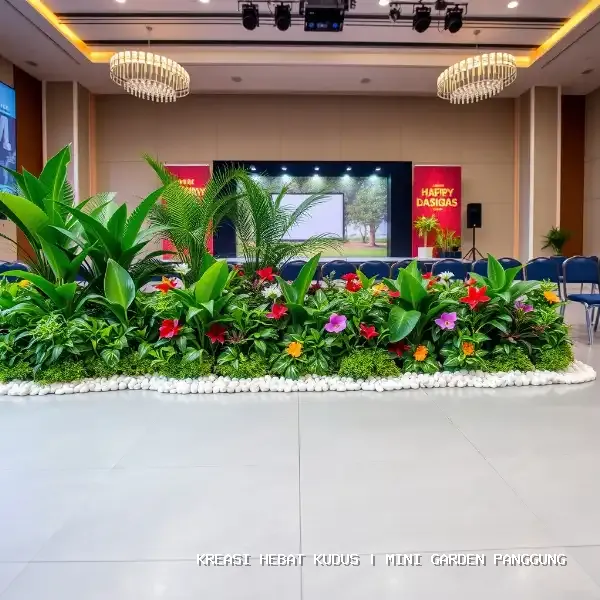 mini garden panggung Kudus