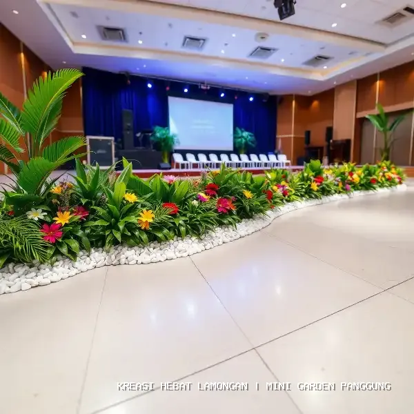 mini garden panggung Lamongan