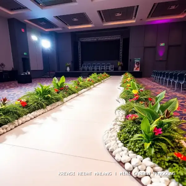 mini garden panggung Malang