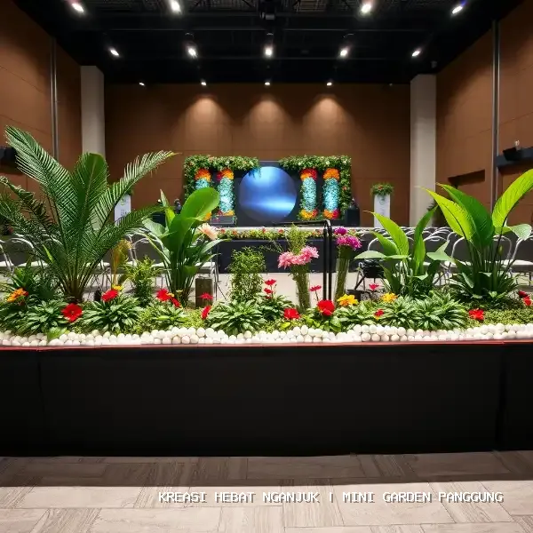 mini garden panggung Nganjuk