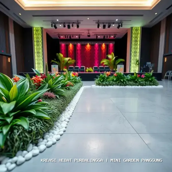 mini garden panggung Purbalingga