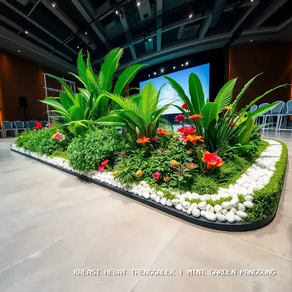 mini garden panggung Trenggalek