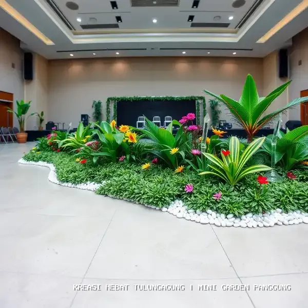 mini garden panggung Tulungagung