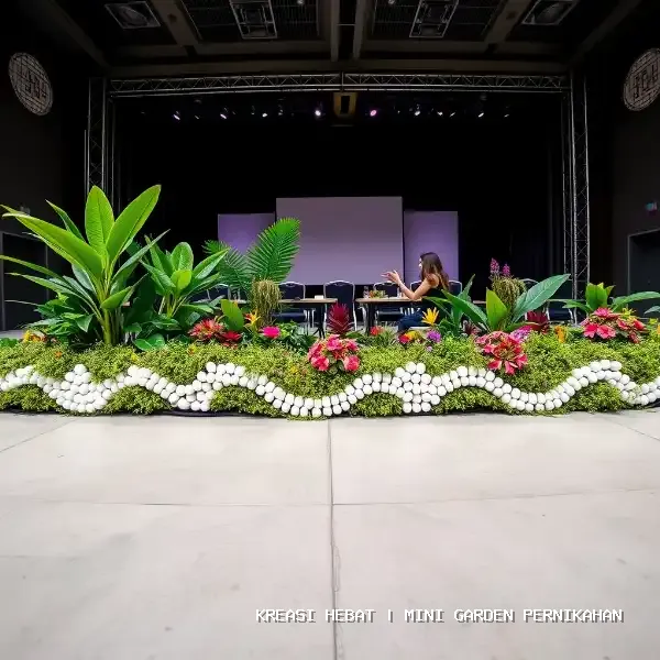 mini garden pernikahan