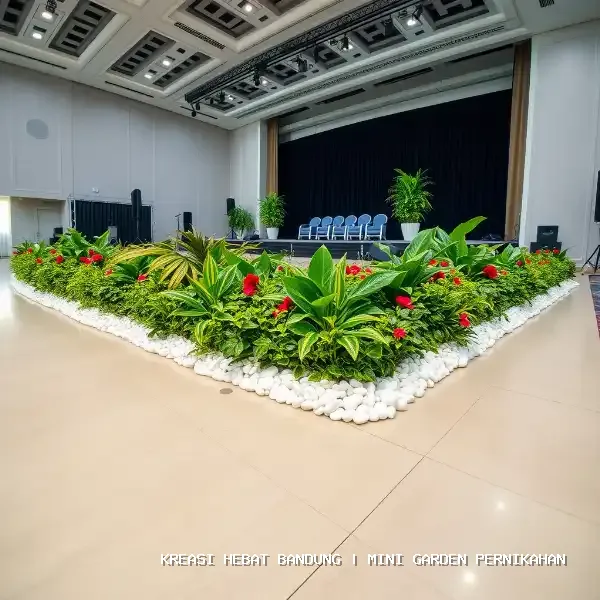 mini garden pernikahan Bandung