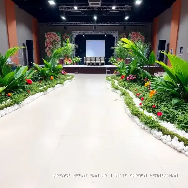 mini garden pernikahan Banjar