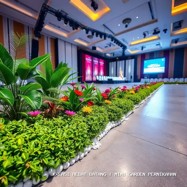 mini garden pernikahan Batang