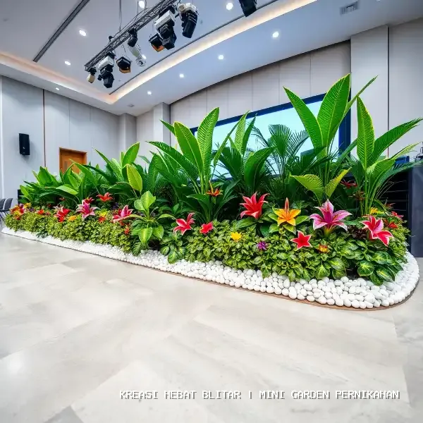 mini garden pernikahan Blitar