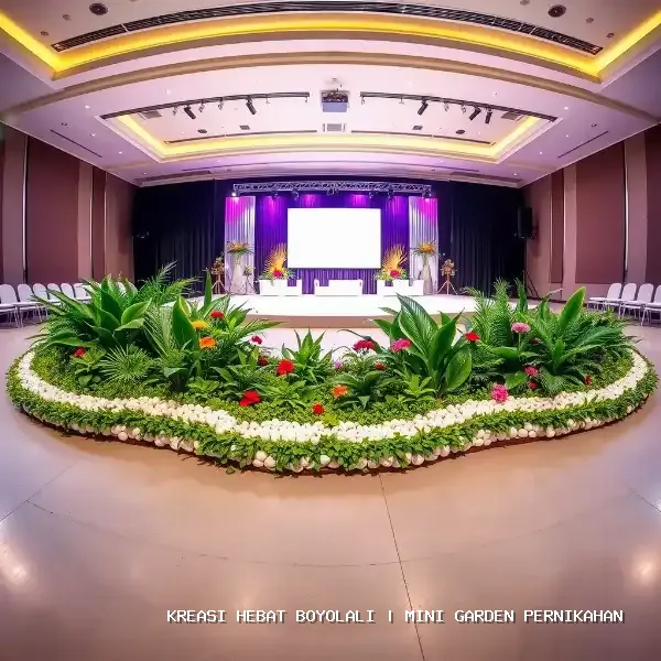 mini garden pernikahan Boyolali