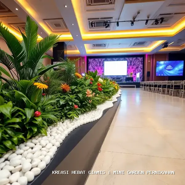 mini garden pernikahan Ciamis