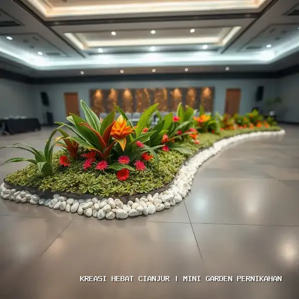 mini garden pernikahan Cianjur