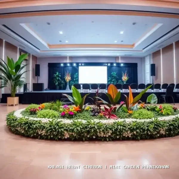 mini garden pernikahan Cirebon