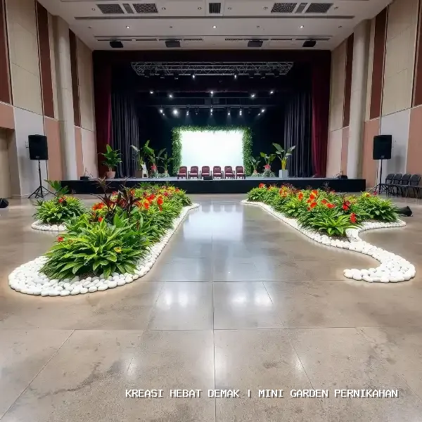 mini garden pernikahan Demak