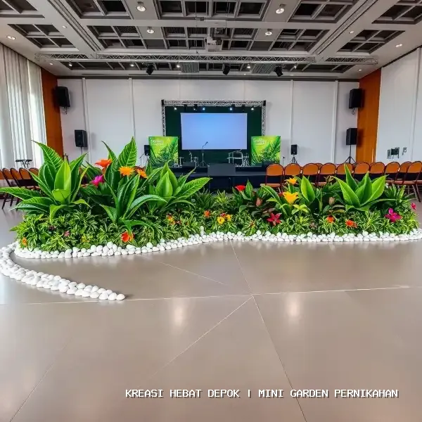 mini garden pernikahan Depok