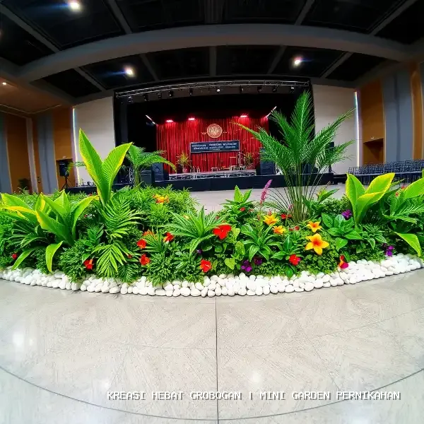 mini garden pernikahan Grobogan