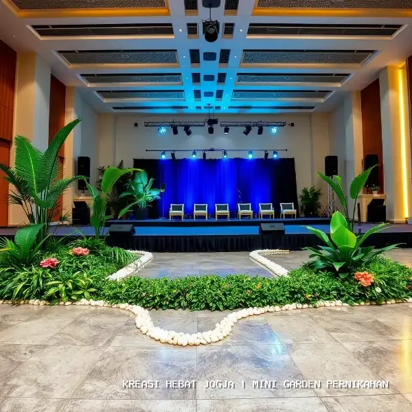 mini garden pernikahan Jogja