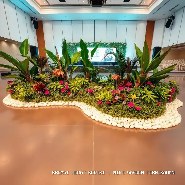 mini garden pernikahan Kediri