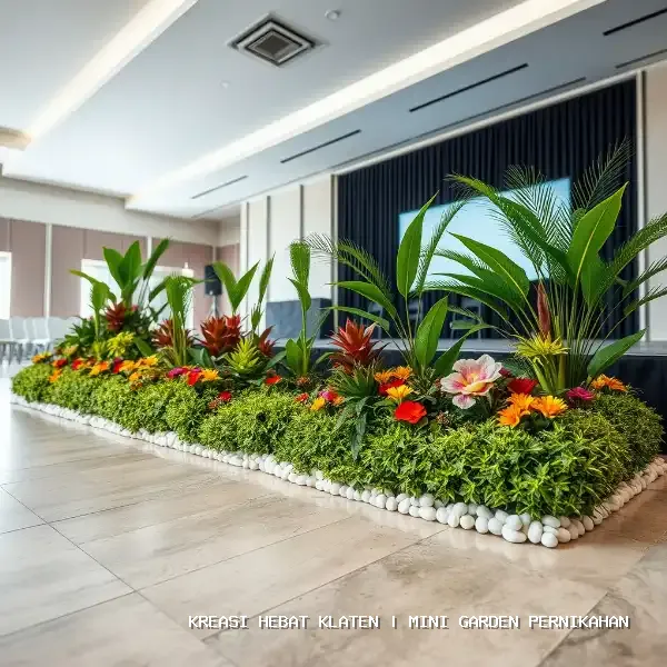 mini garden pernikahan Klaten