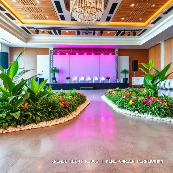 mini garden pernikahan Kudus