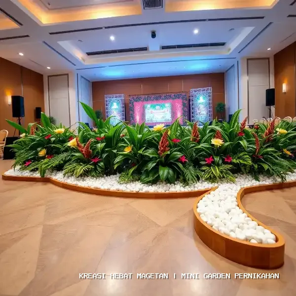 mini garden pernikahan Magetan