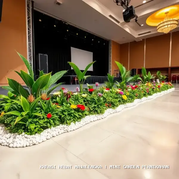 mini garden pernikahan Majalengka